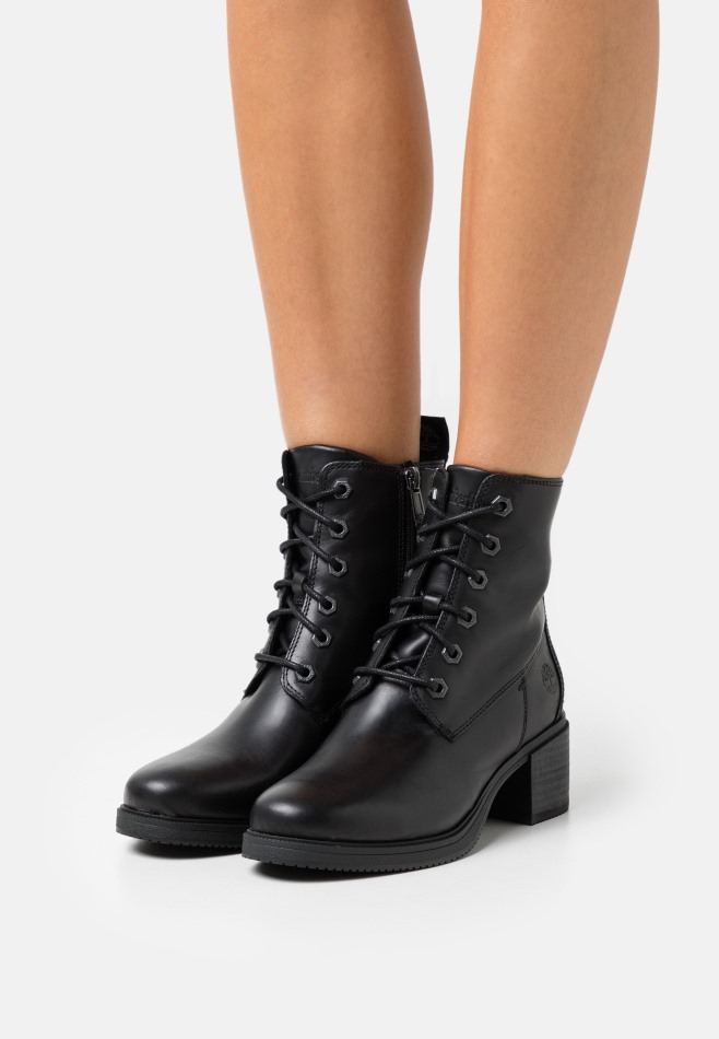 Bottines à Lacets Noir Gabor | Femmes Exclusives